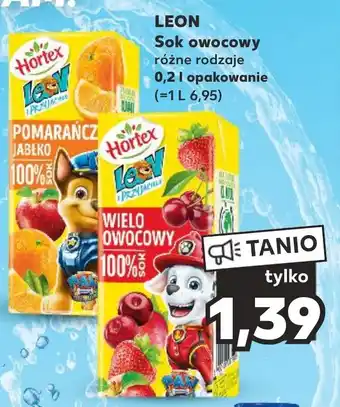Kaufland LEON Sok owocowy 0,2 L oferta