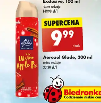 Biedronka Aerozol Glade 300 ml oferta