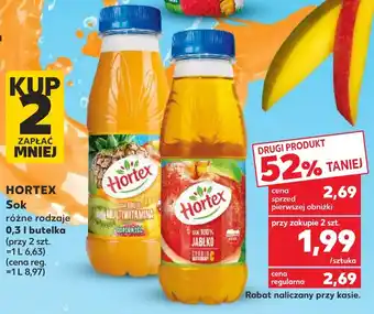 Kaufland HORTEX Sok 0,3 L oferta