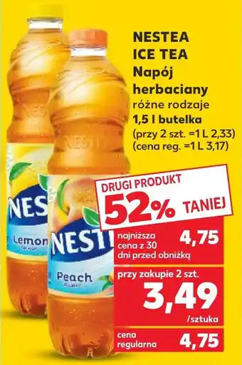 Kaufland NESTEA ICE TEA Napój herbaciany 1,5 L oferta
