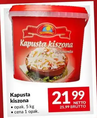 Makro Kapusta kiszona 5 kg oferta