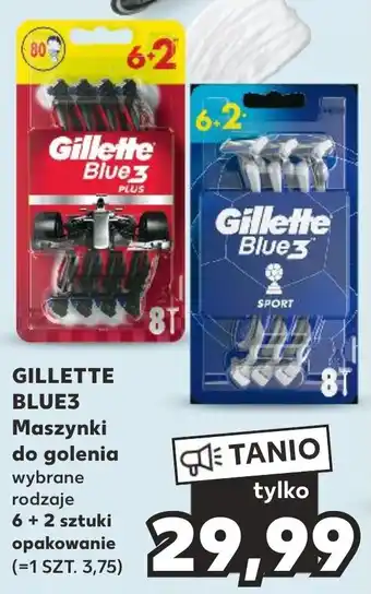 Kaufland GILLETTE BLUE3 Maszynki do golenia 6 + 2 sztuki oferta