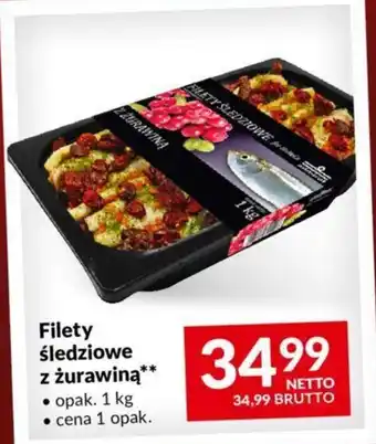 Makro Filety śledziowe z żurawiną 1 kg oferta
