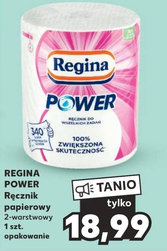 Promocja REGINA POWER Ręcznik papierowy w Kaufland