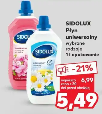 Kaufland SIDOLUX Płyn uniwersalny 1 L oferta