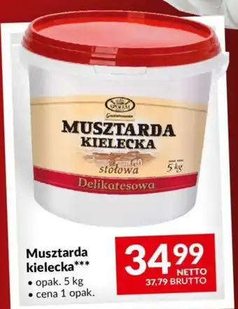 Makro Musztarda kielecka 5 kg oferta