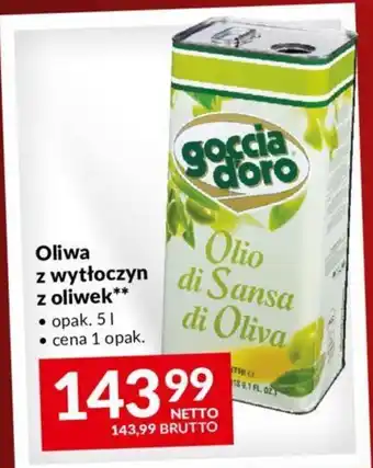 Makro Oliwa z wytłoczyn z oliwek 5 l oferta