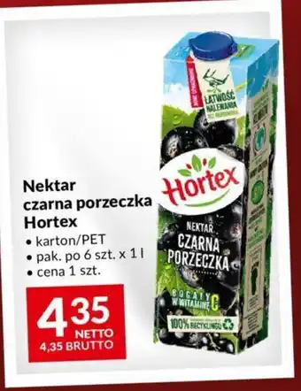 Makro Nektar czarna porzeczka Hortex 1 l oferta