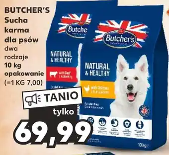 Kaufland BUTCHER'S Sucha karma dla psów 10 kg oferta