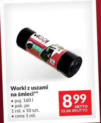 Makro Worki z uszami na śmieci oferta