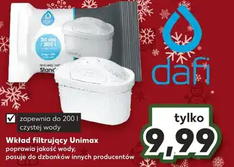 Kaufland Wkład filtrujący Unimax oferta