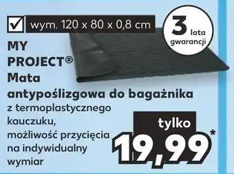 Kaufland MY PROJECT Mata antypoślizgowa do bagażnika oferta