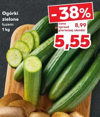 Kaufland Ogórki zielone 1 kg oferta