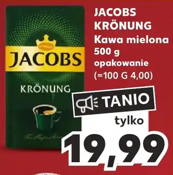 Kaufland JACOBS KRÖNUNG Kawa mielona 500 g oferta