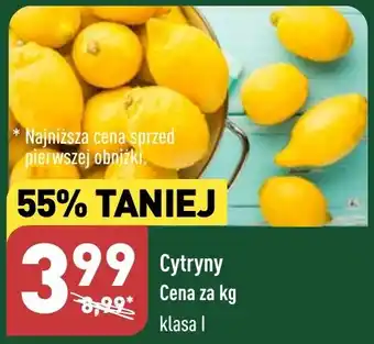 ALDI Cytryny 1 kg oferta