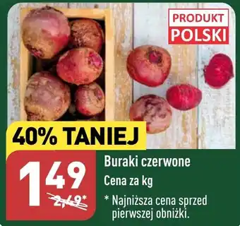ALDI Buraki czerwone 1 kg oferta
