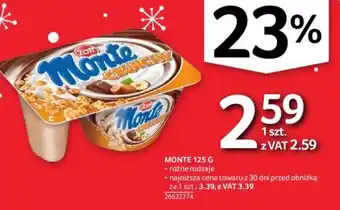 Selgros MONTE 125 G oferta