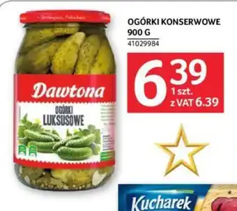 Selgros OGÓRKI KONSERWOWE 900 G oferta