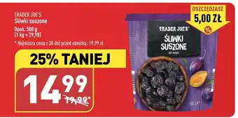 ALDI TRADER JOE'S Śliwki suszone 500g oferta