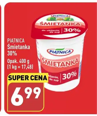 ALDI PIATNICA Śmietanka 30% 400g oferta