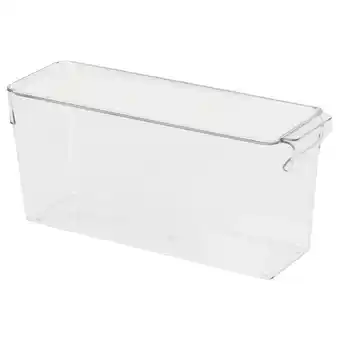 IKEA Klippkaktus pojemnik do lodówki, przezroczysty, 32x10x15 cm oferta