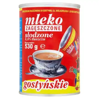 Netto Sm gostyń mleko gostyńskie zagęszczone słodzone 8,0% 530 g oferta