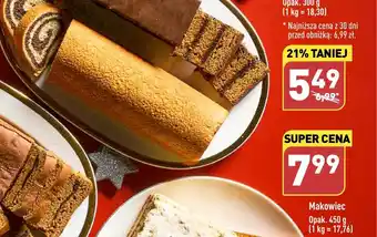 ALDI Makowiec Opak. 450 g oferta