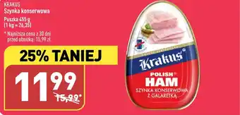 ALDI Szynka konserwowa 455 g oferta