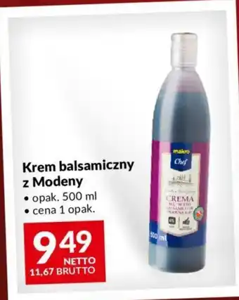 Makro Krem balsamiczny z Modeny 500 ml oferta