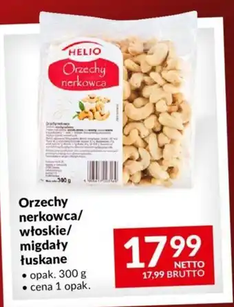 Makro Orzechy nerkowca / włoskie / migdały łuskane 300 g oferta