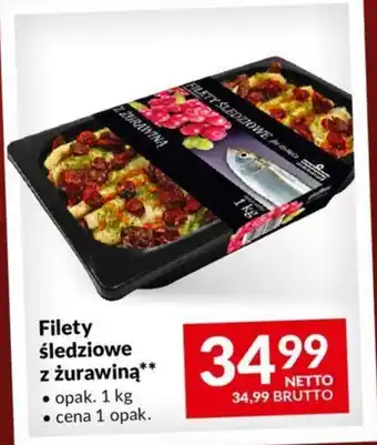 Makro Filety śledziowe z żurawiną 1 kg oferta