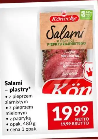 Makro Salami - plastry 480 g oferta