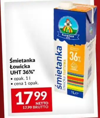 Makro Śmietanka Łowicka UHT 36% 1 l oferta