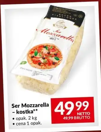 Makro Ser Mozzarella - kostka 2 kg oferta