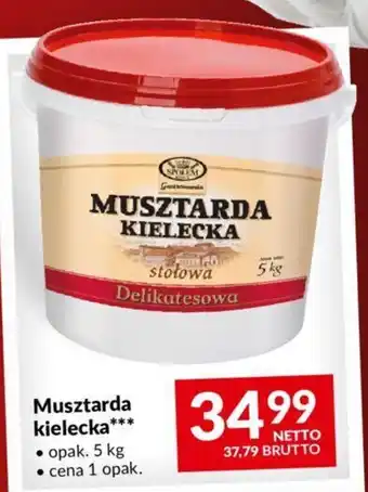 Makro Musztarda kielecka 5 kg oferta