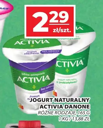 Top Market JOGURT NATURALNY ACTIVIA DANONE 165 G oferta