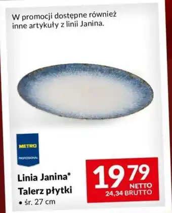 Makro Linia Janina Talerz płytki oferta