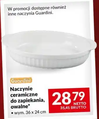 Naczynie ceramiczne do zapiekania, owalne