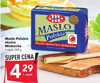 Odido Masło Polskie ekstra Mlekovita 200g oferta