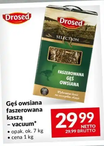 Makro Gęś owsiana faszerowana kaszą - vacuum 1 kg oferta