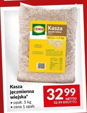 Makro Kasza jęczmienna wiejska 5 kg oferta