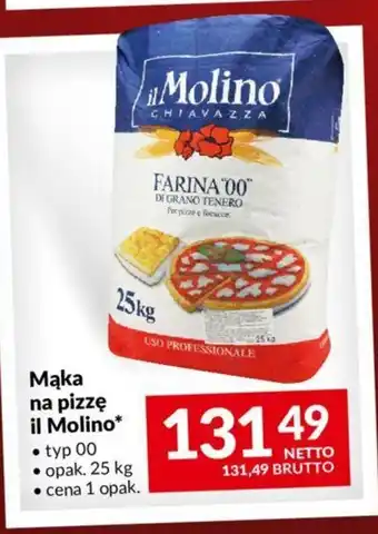 Makro Mąka na pizzę il Molino 25 kg oferta