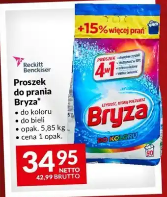 Makro Proszek do prania Bryza 5,85 kg oferta
