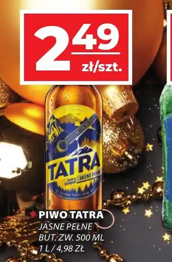 Top Market PIWO TATRA JASNE PEŁNE 500 ML oferta