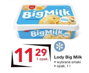 Odido Lody Big Milk 1000ml oferta
