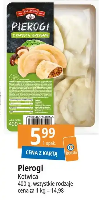 E.Leclerc Pierogi 400 g oferta