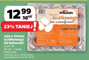 Netto Jaja z chowu ściółkowego od kokoszki oferta