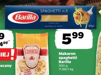 Netto Makaron spaghetti barilla oferta