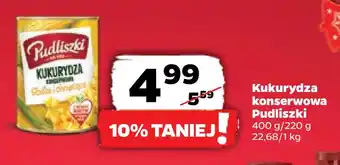 Netto Kukurydza konserwowa pudliszki oferta