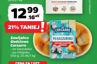 Netto Zawijańce śledziowe corsarro oferta